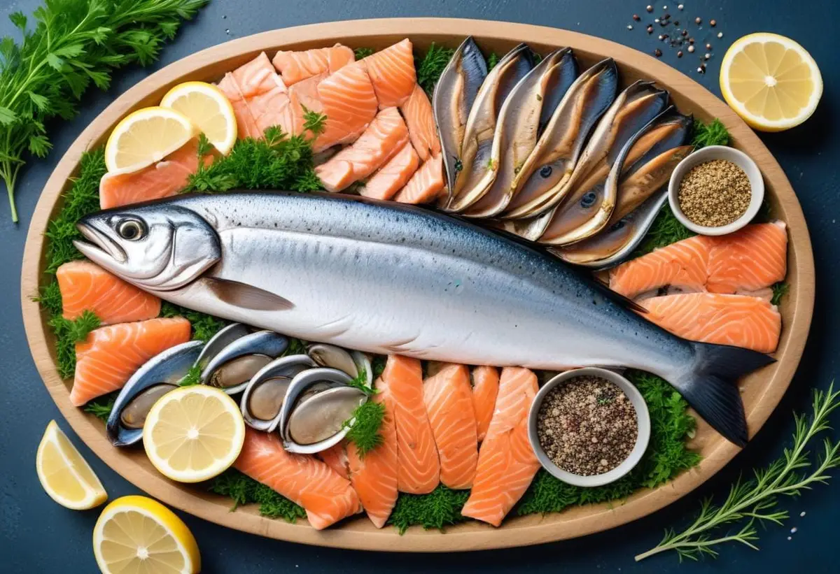 Upptäck omega-3 illustration
